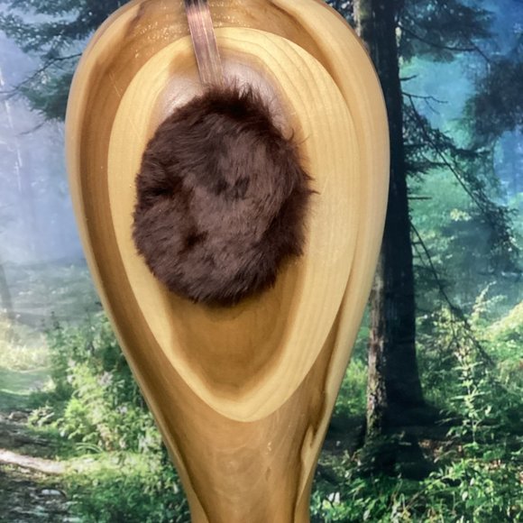 Vintage Faux Fur Brown Ear Muffs - Picture 4 of 9